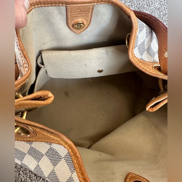 Authentic Louis Vuitton Damier Azur Galliera PM - Picture 9 of 11